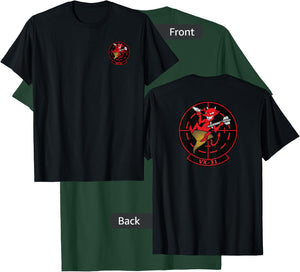 Air Test And Evaluation Squadron VX-31 DUST DEVILS T-Shirt - T-Shirt | Forest