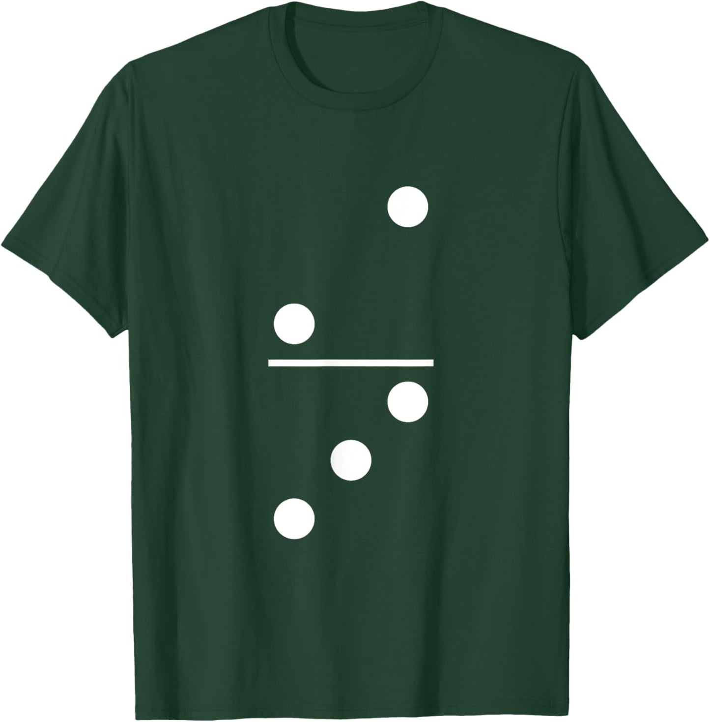 Two Three Domino 2 and 3 White Dots 2-3 Weekend Games 2/3 T-Shirt - T-Shirt | Forest