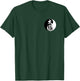 Tai Chi Yin Yang Symbol Taiji Front and Back Qigong Kung Fu T-Shirt - T-Shirt | Forest