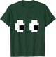 Retro Arcade Game Ghost Eyes 80s Halloween Group Costume T-Shirt - T-Shirt | Forest