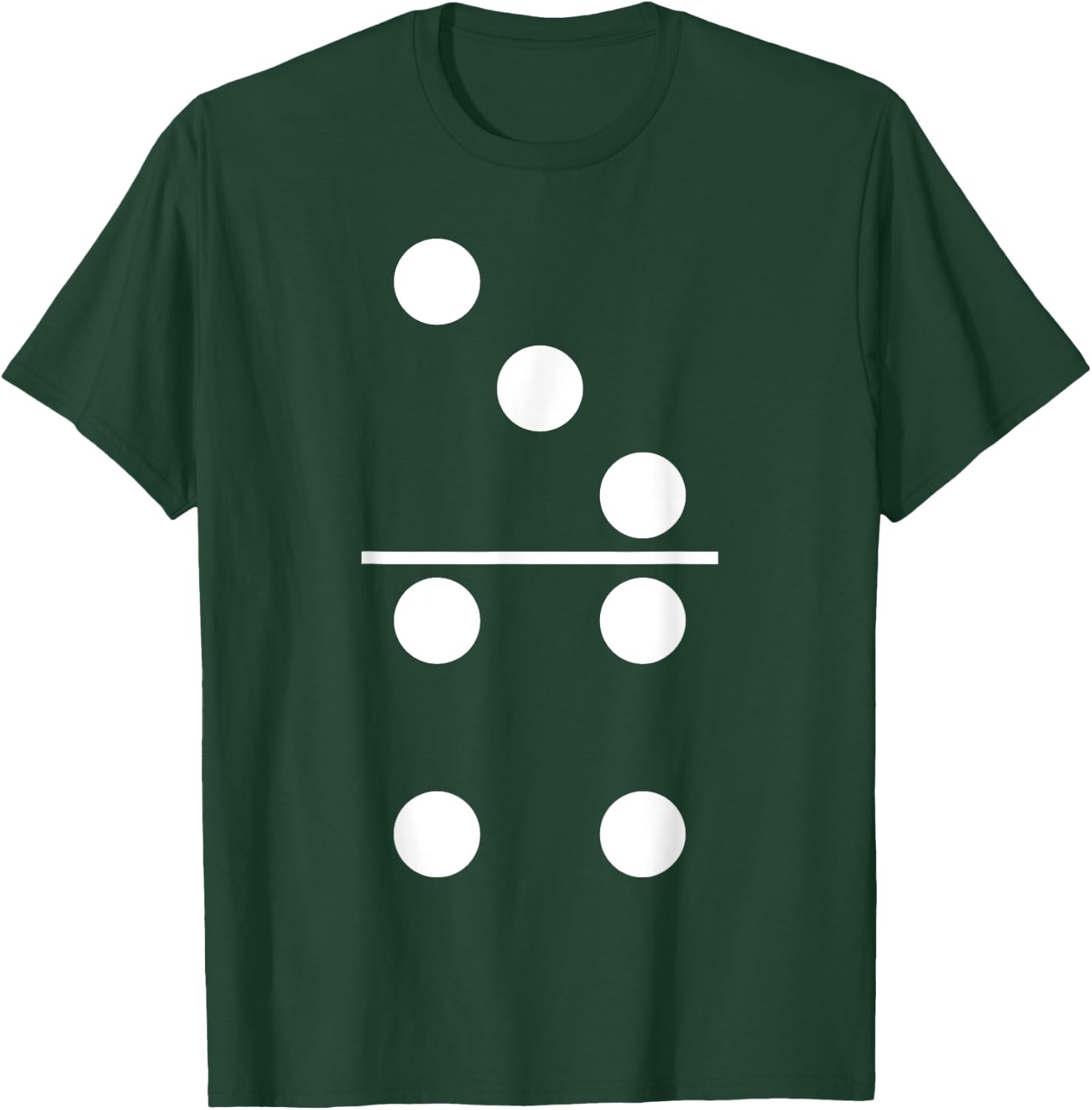 Domino Game 3 4 Matching Halloween Group Costume T-Shirt - T-Shirt | Forest