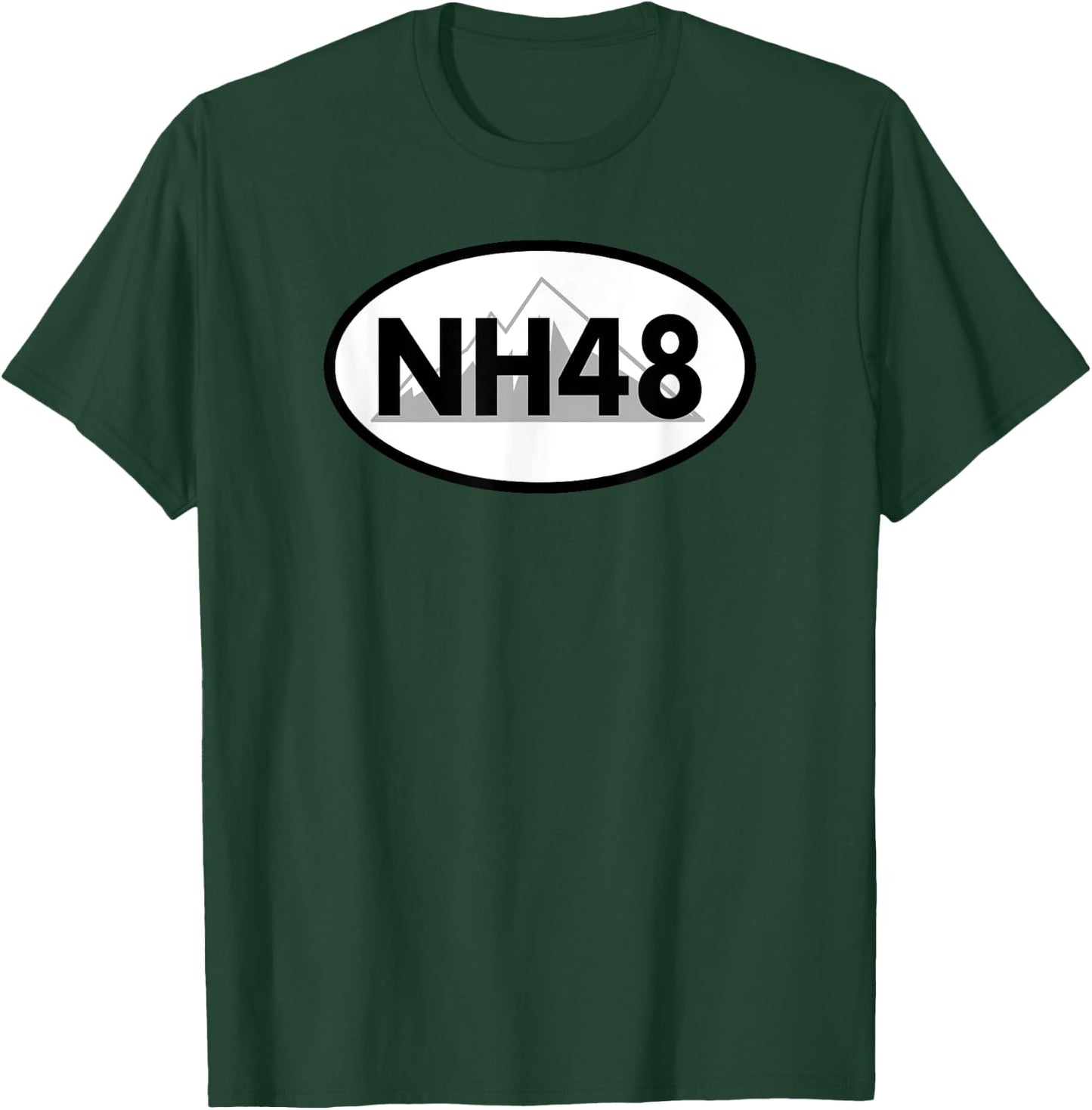 New Hampshire 48 4000 Footers T-Shirt - T-Shirt | Forest