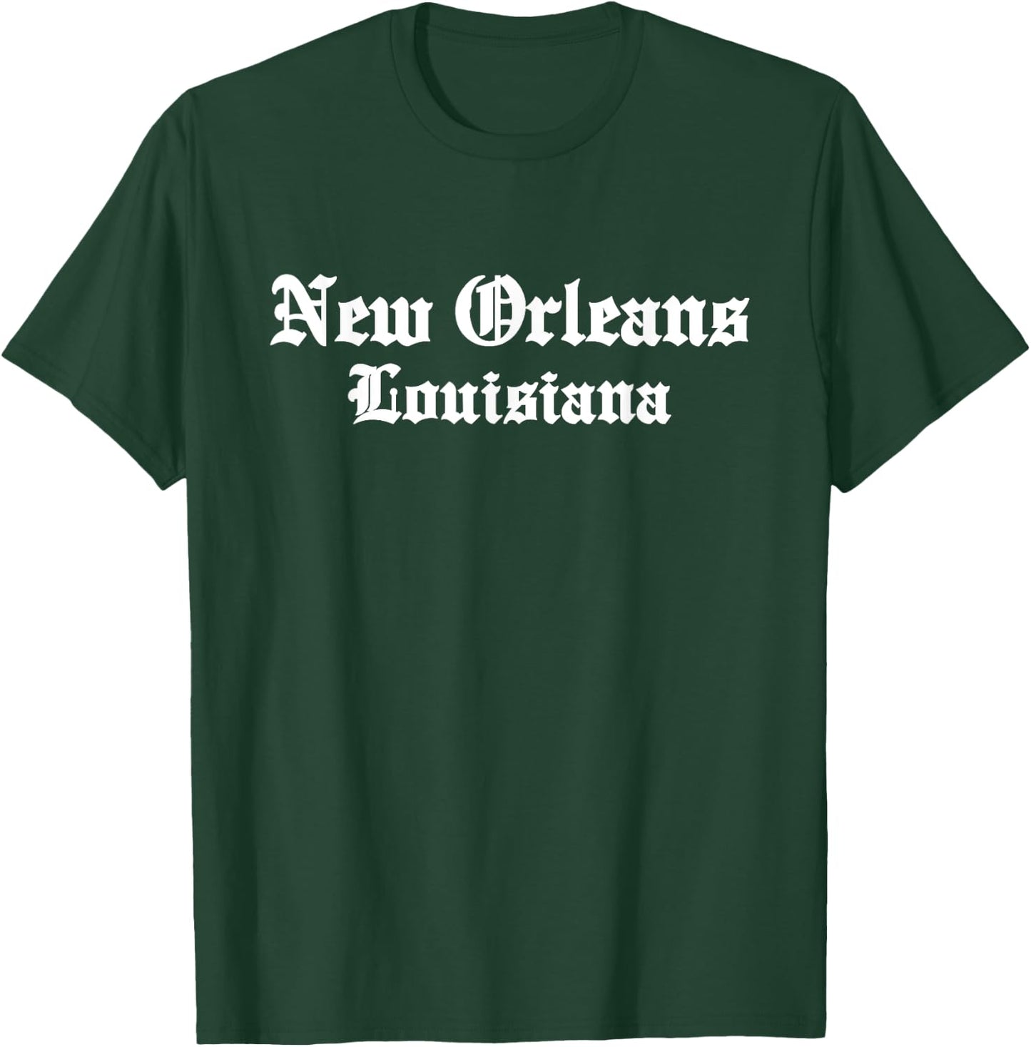 New Orleans - Louisiana - Old School Design - Classic T-Shirt - T-Shirt | Forest