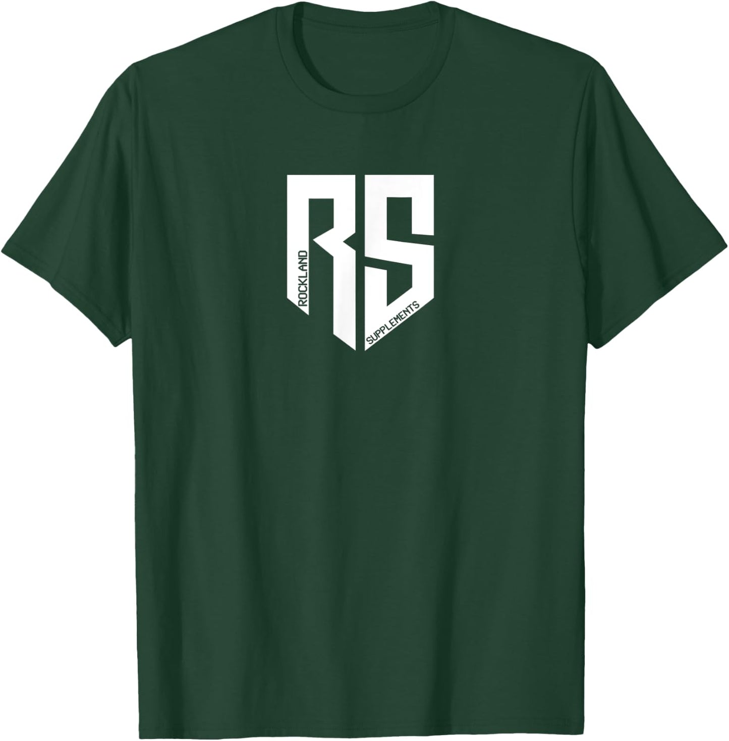ROCKLAND SUPPLEMENTS - Gym Fitness Workout Official F671 T-Shirt - T-Shirt | Forest