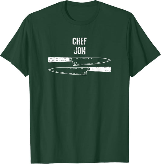 Chef Jon T-Shirt - T-Shirt | Forest