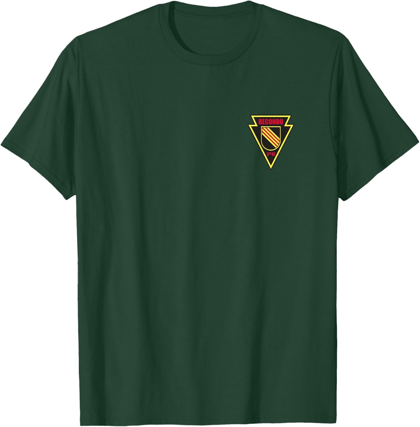 5th Special Force Recondo Army Recon Airborne Training T-Shirt - T-Shirt | Forest