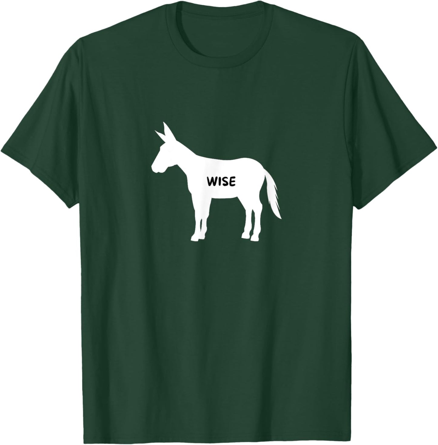 Fresh Volleyball Funny Sarcastic Wise Donkey Lovers T-Shirt - T-Shirt | Forest