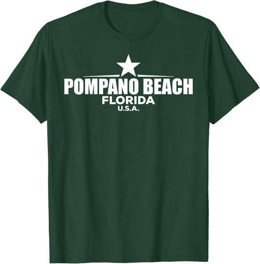 Pompano Beach Florida T-Shirt - T-Shirt | Forest