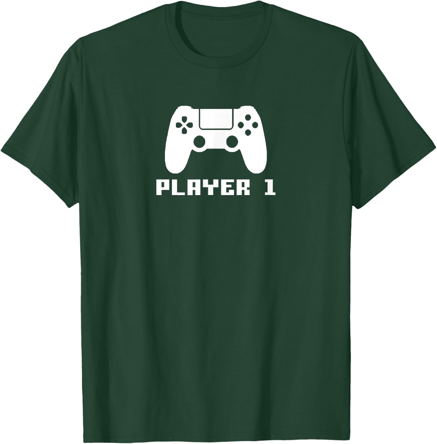 Player 1, Matching Gamer Player 1 Player 2 Couple Video Game T-Shirt - T-Shirt | Forest