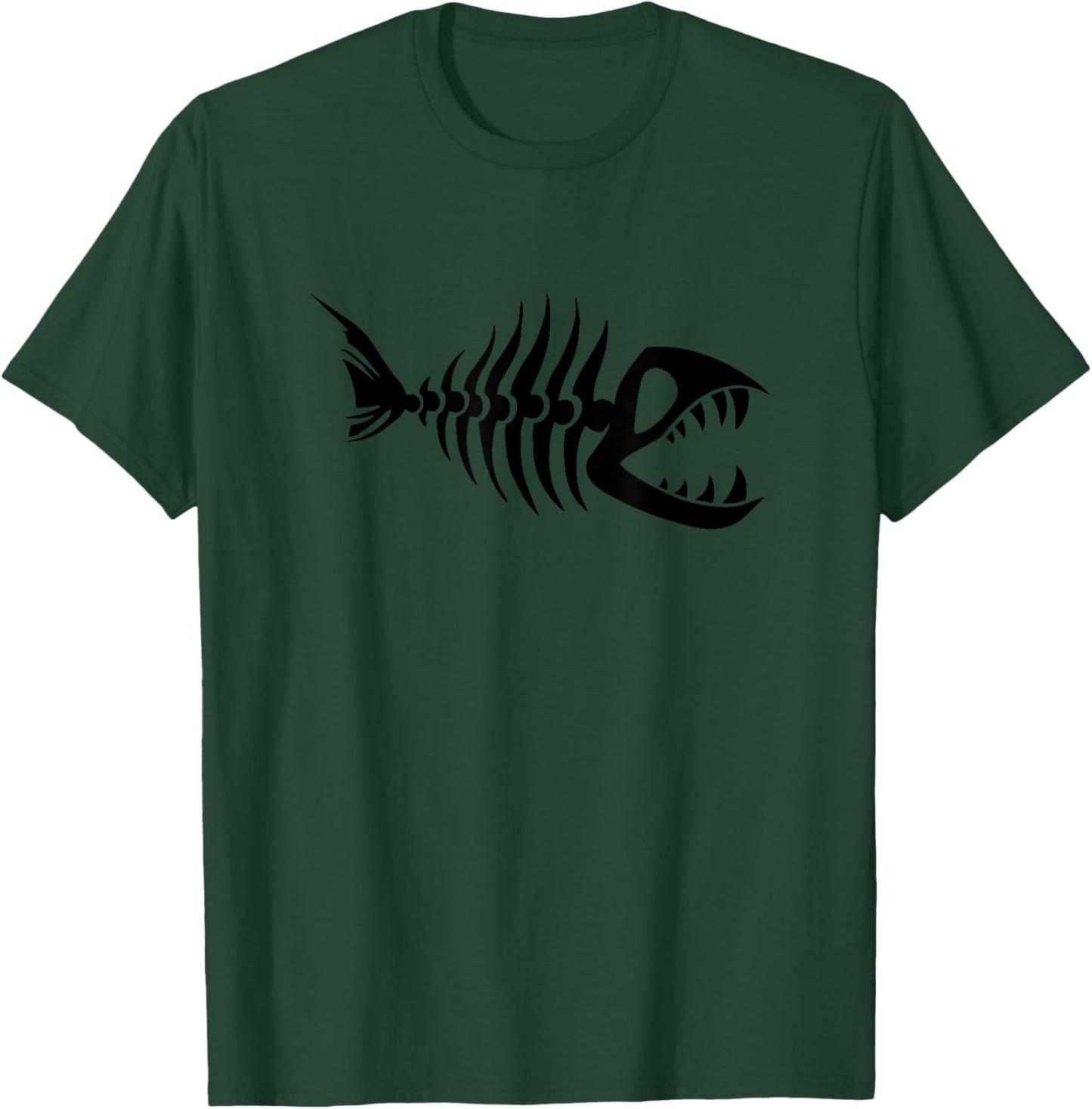 Fish Bones T-Shirt - T-Shirt | Forest