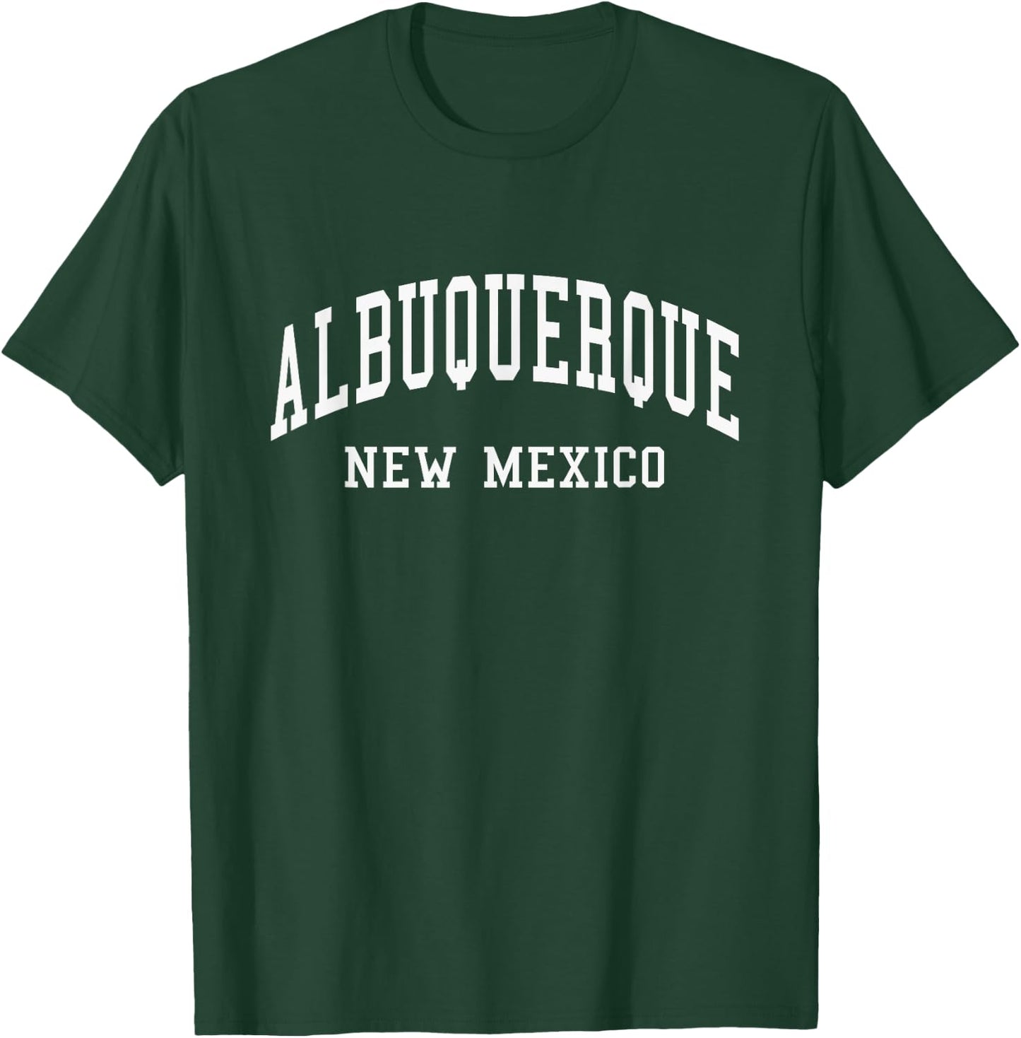 Albuquerque - New Mexico - Throwback Design - Classic T-Shirt - T-Shirt | Forest
