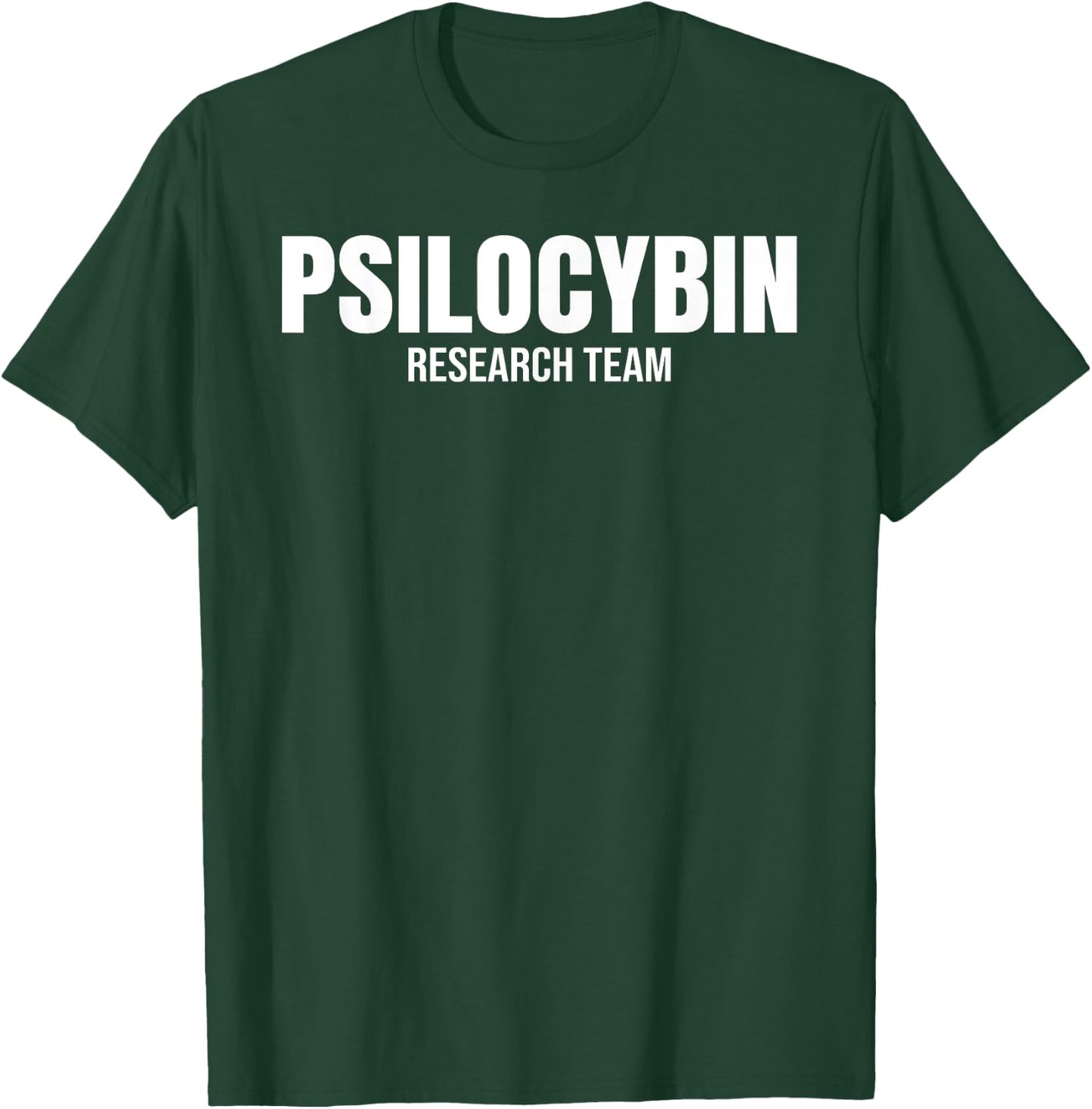 Psilocybin Research Team Goa Psy Trance T-Shirt - T-Shirt | Forest