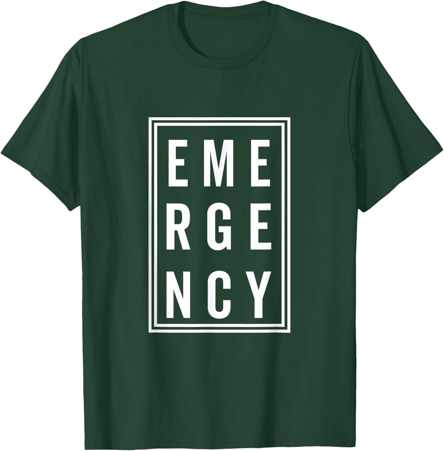 Emergency Nurse RN ER Nurse Emergency Room Hospital T-Shirt - T-Shirt | Forest