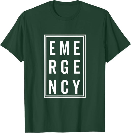 Emergency Nurse RN ER Nurse Emergency Room Hospital T-Shirt - T-Shirt | Forest