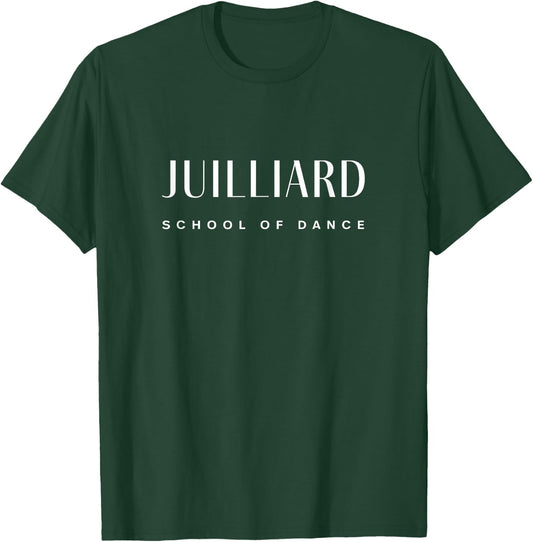 Juilliard School of Dance Art Deco Style College T-Shirt - T-Shirt | Forest