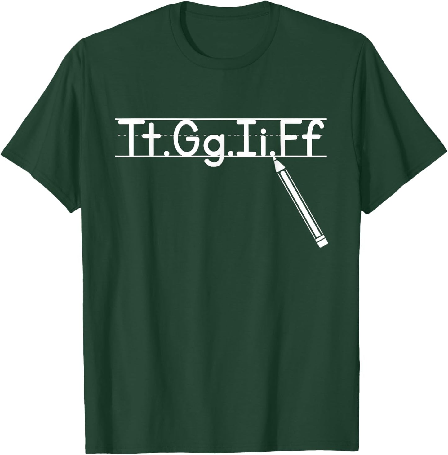 T G I F Thank Godness Its Friday Teacher Appreciation Christ T-Shirt - T-Shirt | Forest