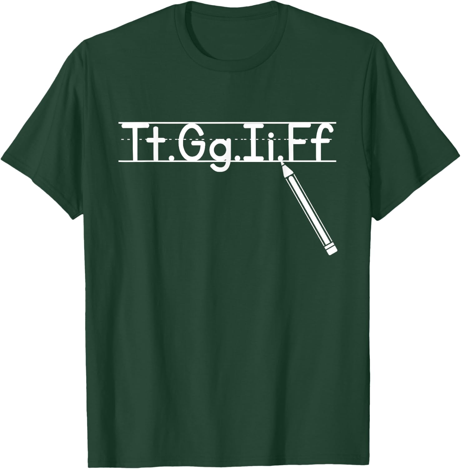 T G I F Thank Godness Its Friday Teacher Appreciation Christ T-Shirt - T-Shirt | Forest
