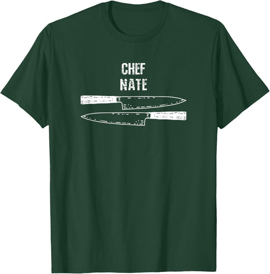 Chef Nate T-Shirt - T-Shirt | Forest