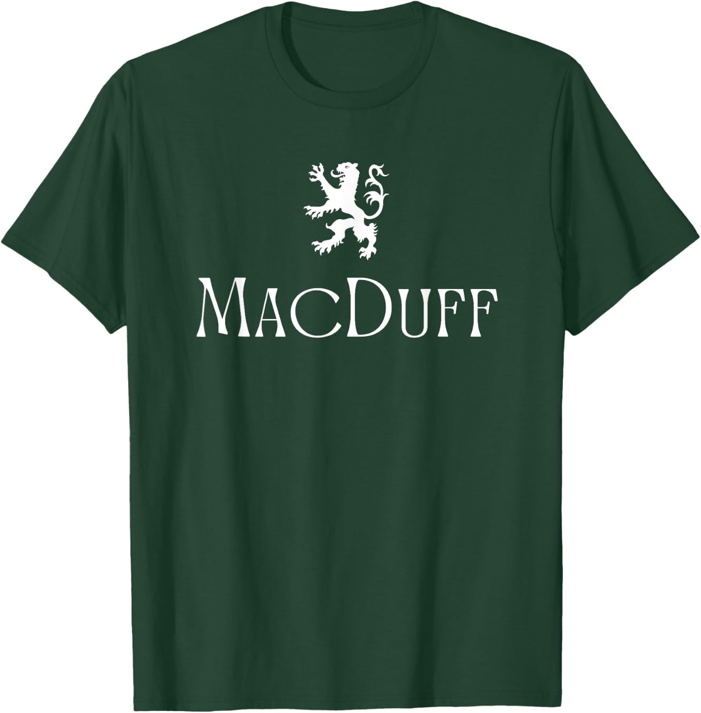 MacDuff Clan Scottish Family Name Scotland Heraldry T-Shirt - T-Shirt | Forest