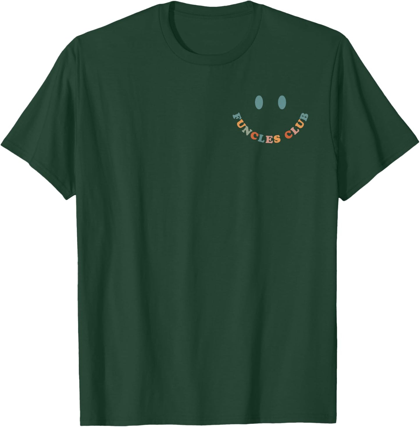 Retro Funcles Club, Funny Father's Day Gift Uncle T-Shirt - T-Shirt | Forest
