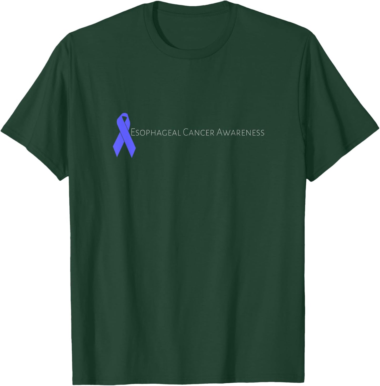 Esophageal Cancer Gift Men Women T-Shirt - T-Shirt | Forest