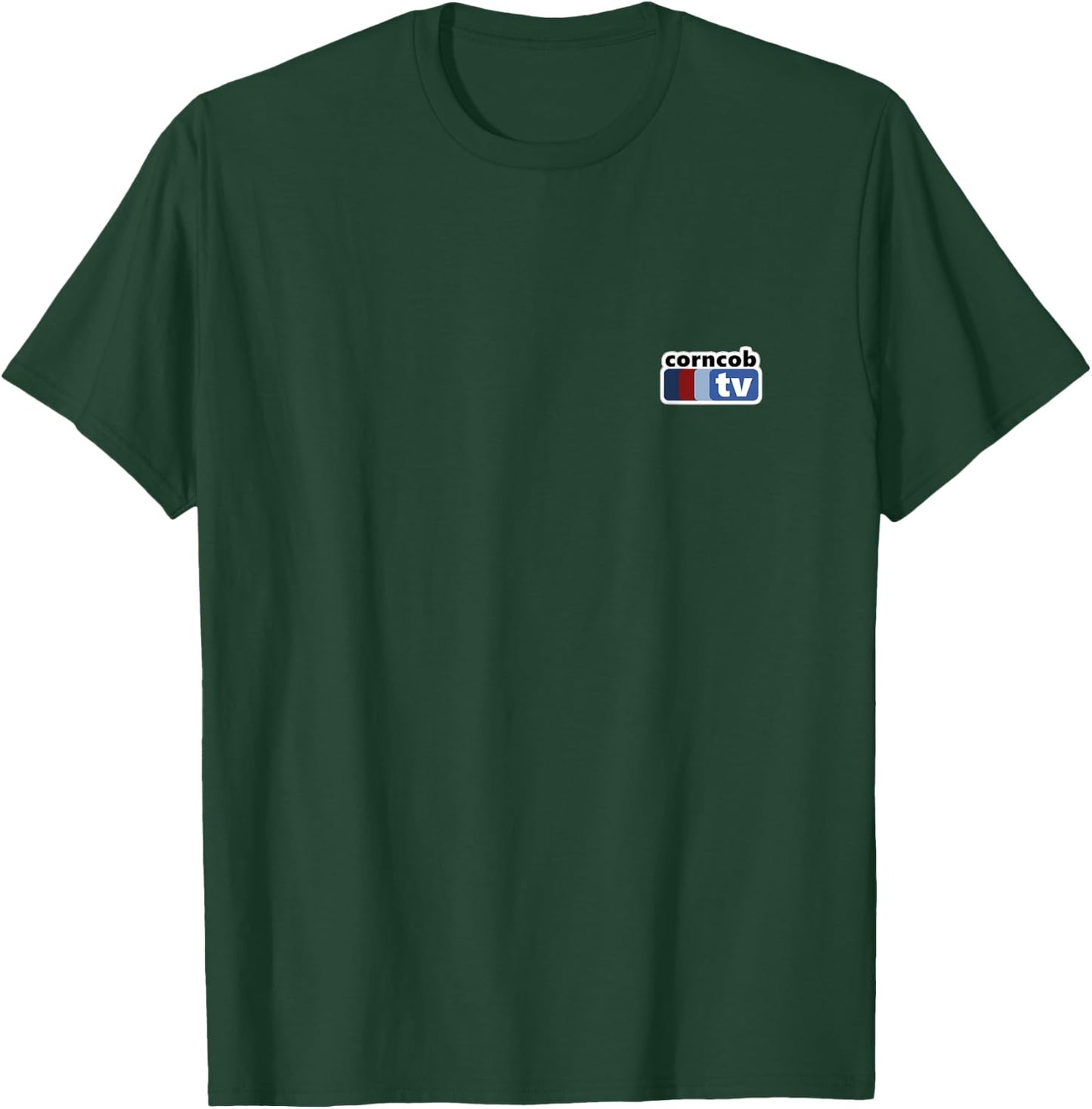 You Should Leave ITYSL Corncob TV Small Logo - Adults - Black - Small - Classic Fit - Short Sleeve - - Casual - All Seasons T-Shirt - T-Shirt | Forest