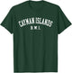 Retro Grand Cayman Islands BWI Vintage Vacation Souvenir T-Shirt - T-Shirt | Forest