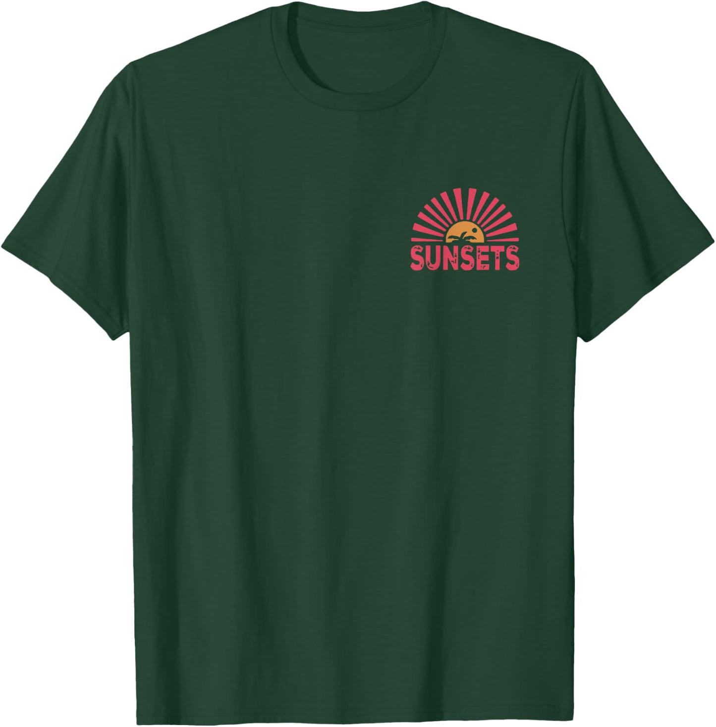 Forever Chasing Sunsets T-Shirt - T-Shirt | Forest