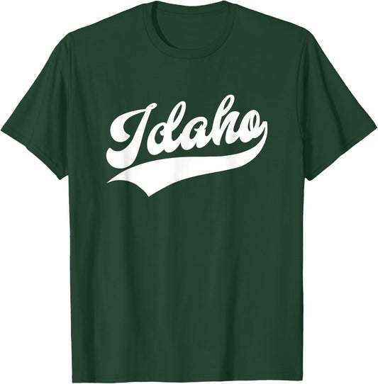 Idaho - Retro / Throwback Design - Classic T-Shirt - T-Shirt | Forest