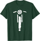 Cafe Racer On The Road - Vintage Motorcycle - Retro Bike T-Shirt - T-Shirt | Forest