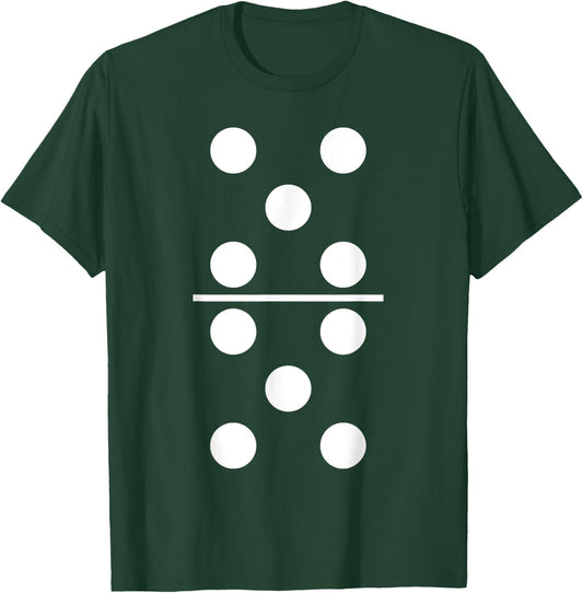 Domino Game 5 5 Matching Halloween Group Costume T-Shirt - T-Shirt | Forest