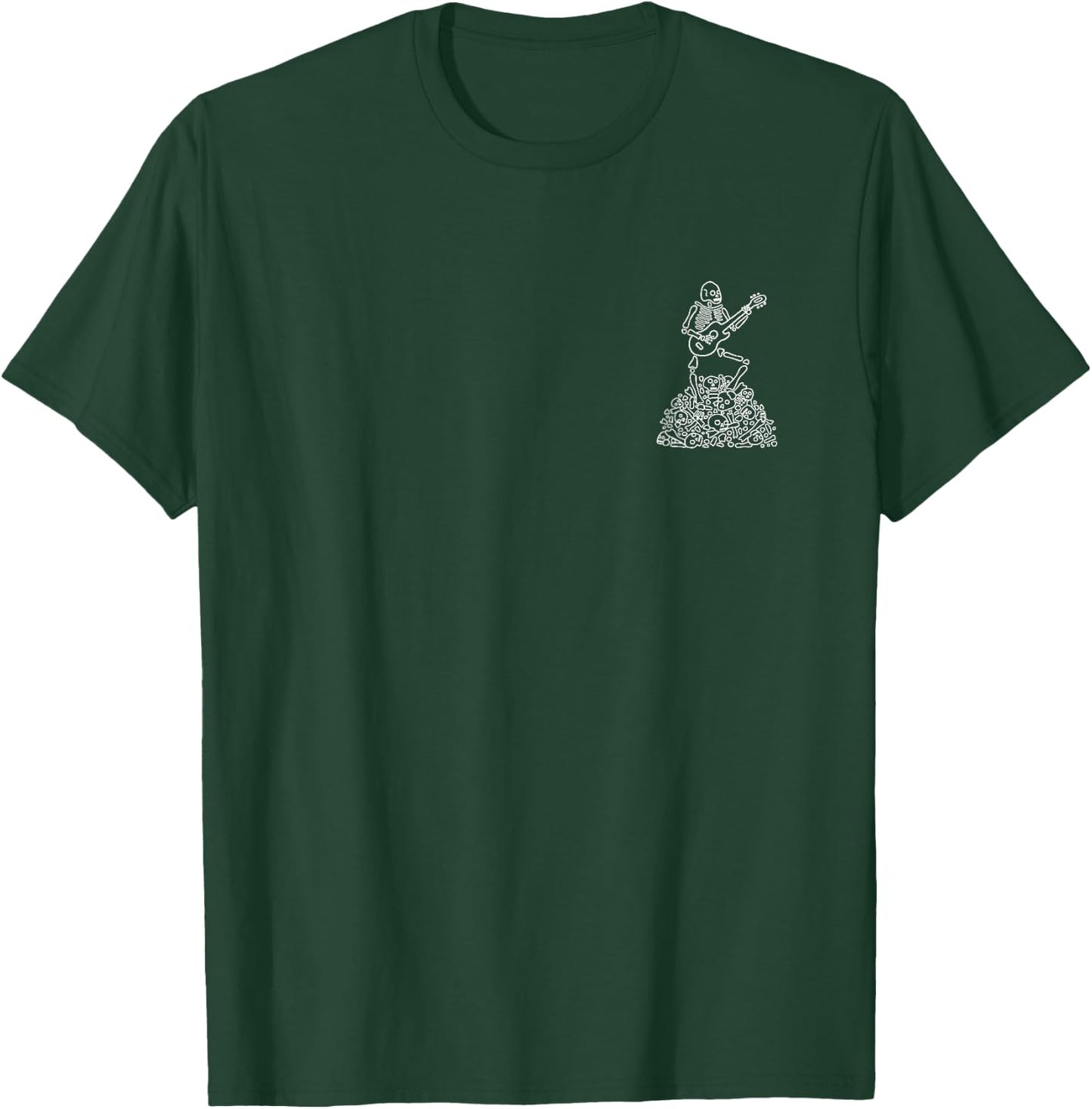 The Night That The Skeletons Came To Life - Front and Back T-Shirt - T-Shirt | Forest