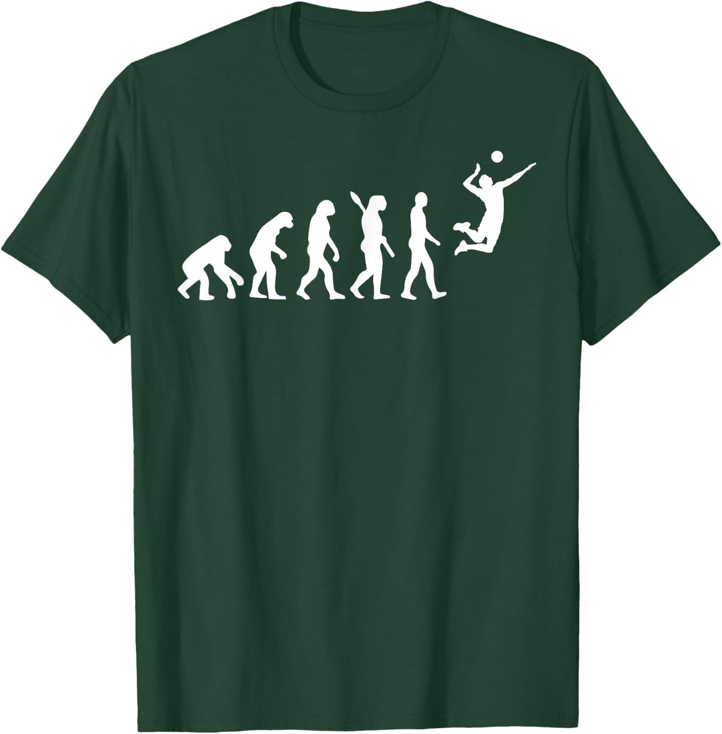Funny Volleyball Design Women Ball Sports Athletes T-Shirt - T-Shirt | Forest