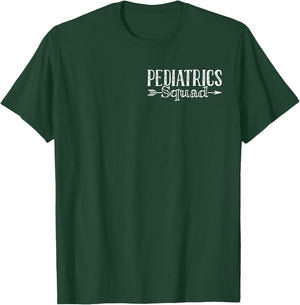Pediatrics Squad Peds Pediatric Nurse T-Shirt - T-Shirt | Forest