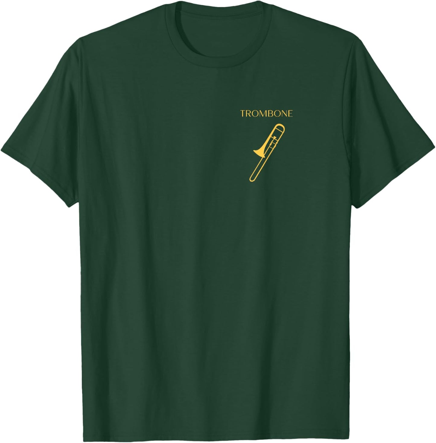 Trombone Band Symphony Orchestra Trombone T-Shirt - T-Shirt | Forest
