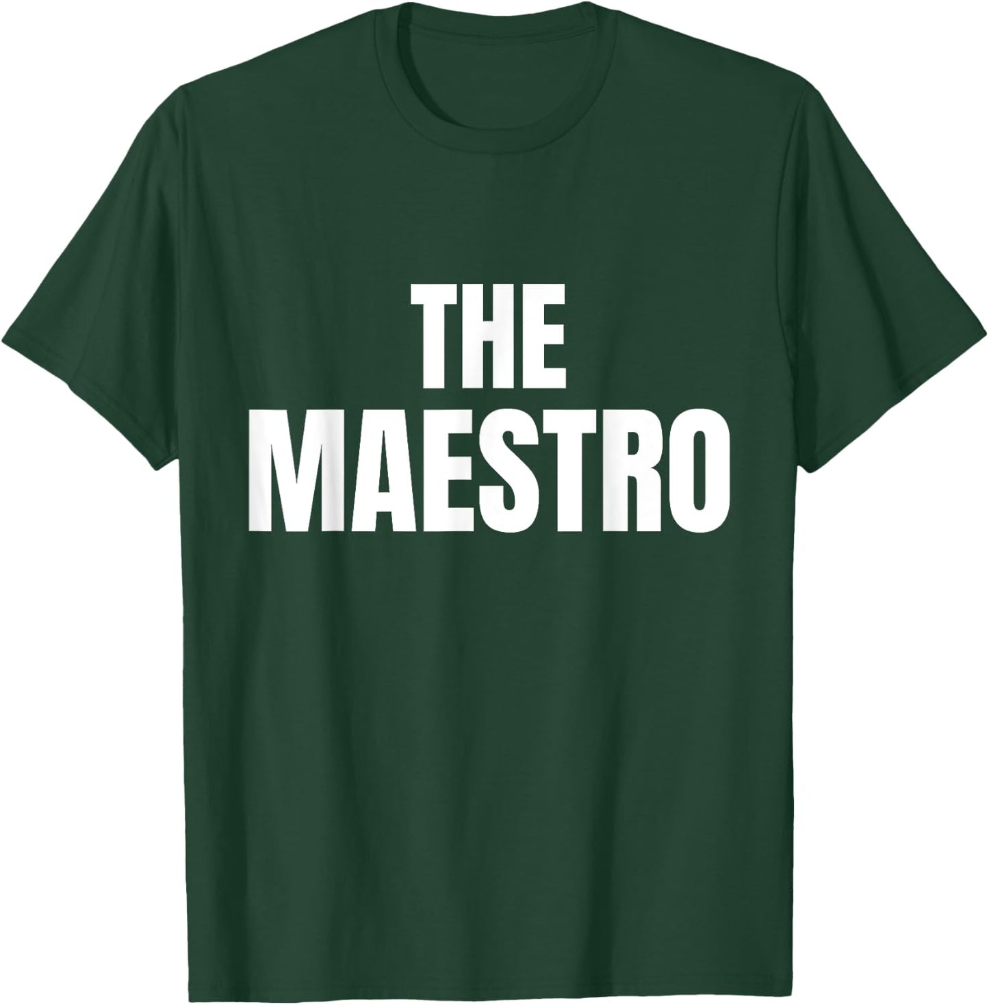 Slogans and Tokens The Maestro -Kids Black T-Shirt - T-Shirt | Forest