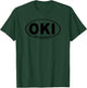 OKI Oak Island North Carolina Beach Vacation NC Souvenir Men Women Kids T-Shirt - T-Shirt | Forest