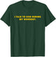 I Talk To God During My Workout Gym Fitness And Faith T-Shirt - T-Shirt | Forest