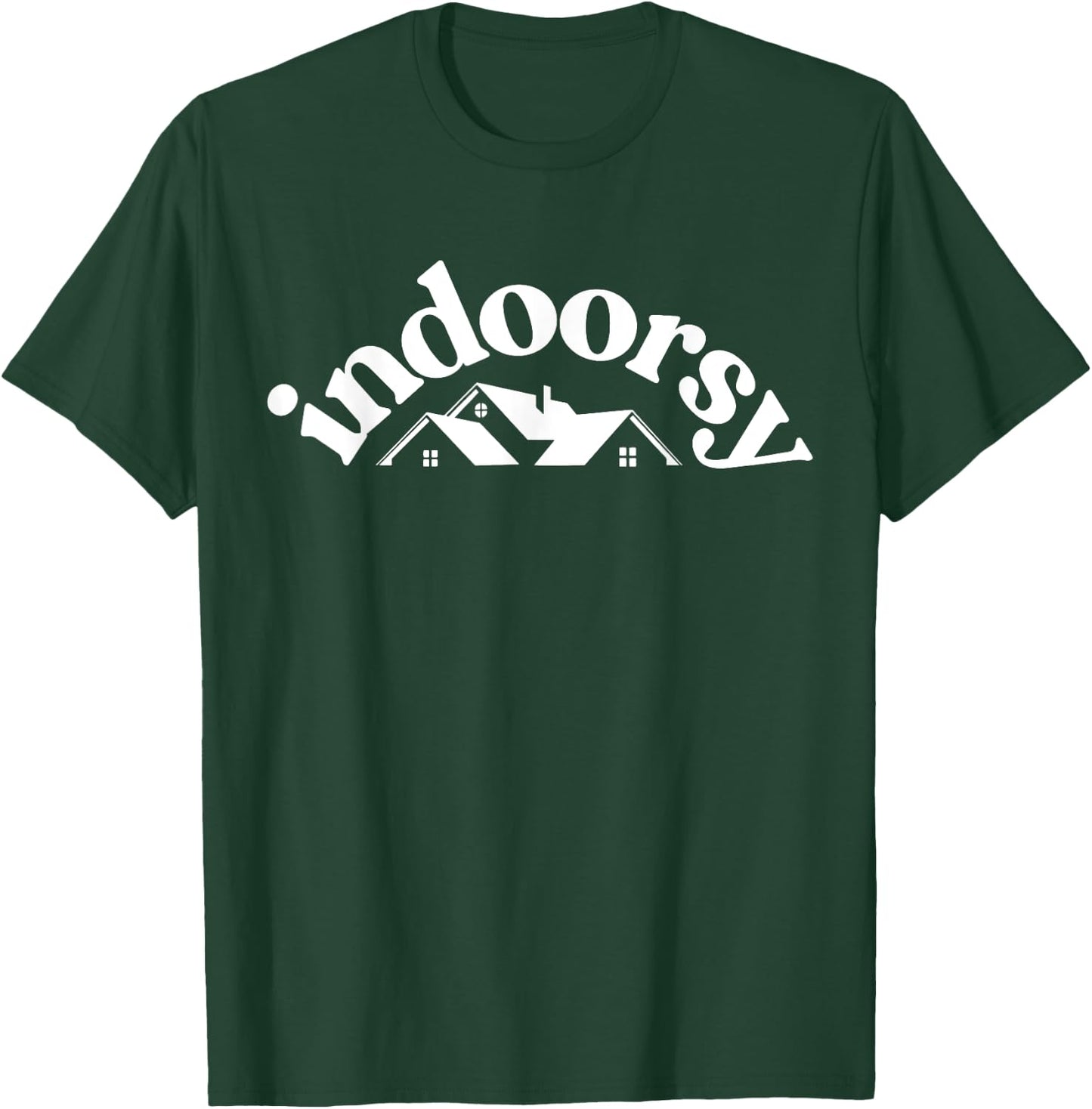 Indoorsy Funny Sarcastic Saying T-Shirt - T-Shirt | Forest
