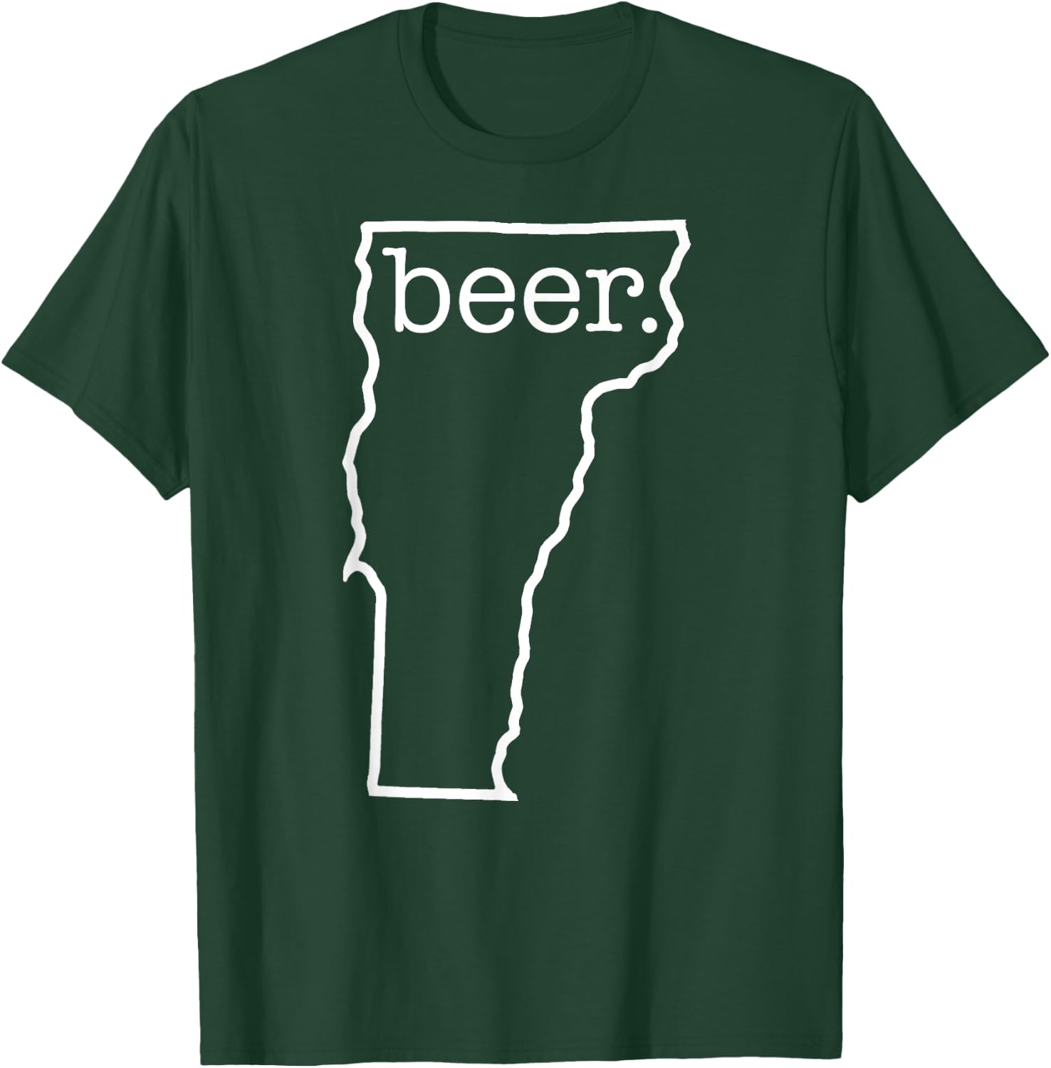 Craft Beer Lover Vermont Beer State Of Vermont Men Women T-Shirt - T-Shirt | Forest