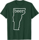 Craft Beer Lover Vermont Beer State Of Vermont Men Women T-Shirt - T-Shirt | Forest