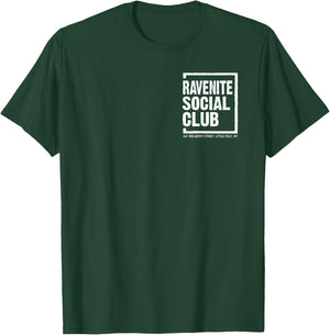 Ravenite Social Club (small design) T-Shirt - T-Shirt | Forest