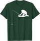 Fishing Monkey Orangutan Monkey Fishing Monkey T-Shirt - T-Shirt | Forest