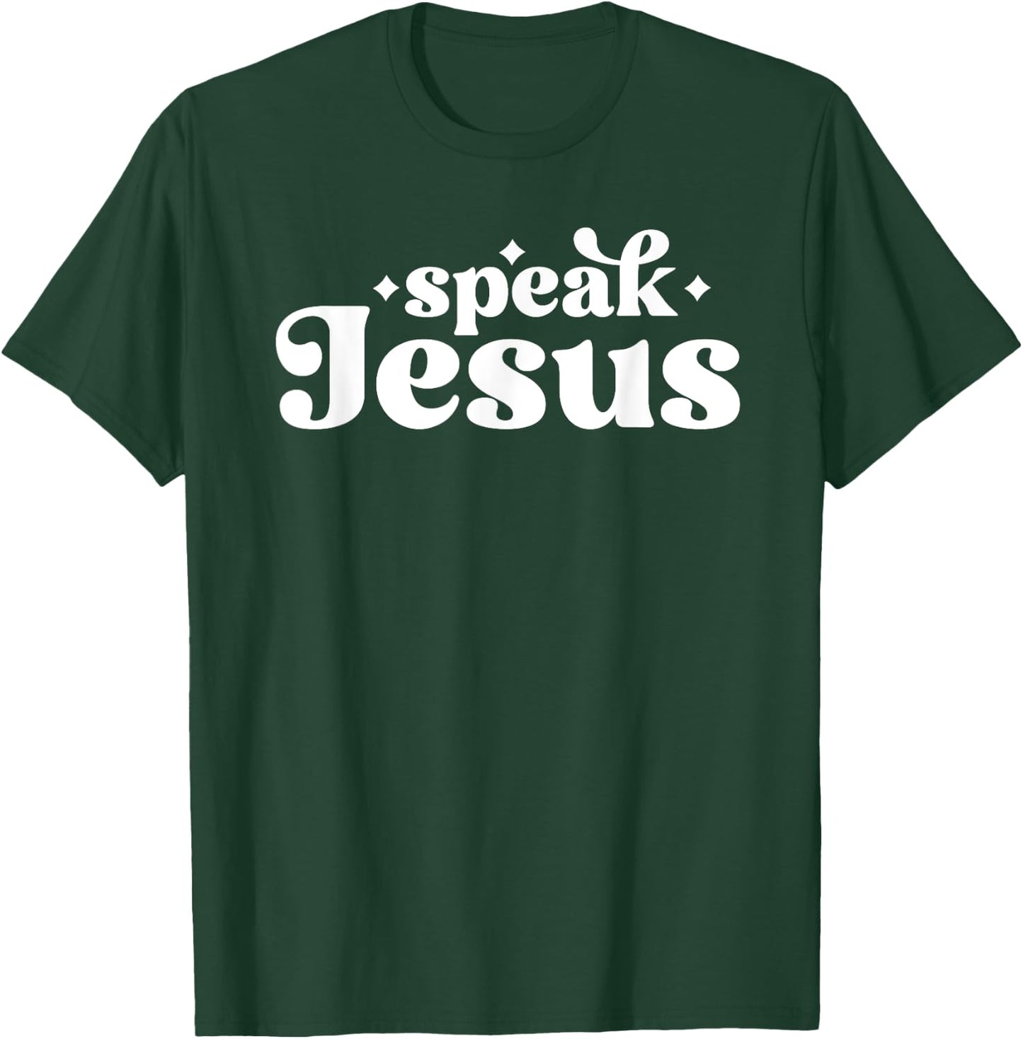 I Speak Jesus Meme for Christian Jesus Follower T-Shirt - T-Shirt | Forest