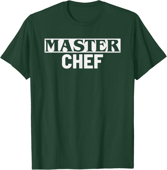 Master Chef Kitchen Culinary Cook T-Shirt - T-Shirt | Forest