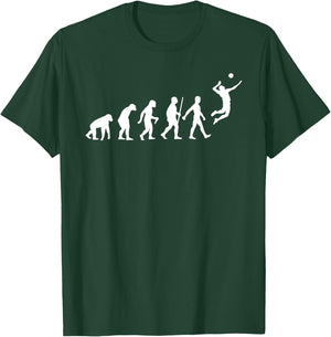 Funny Volleyball Art Women Ball Sports Volleyball T-Shirt - T-Shirt | Forest