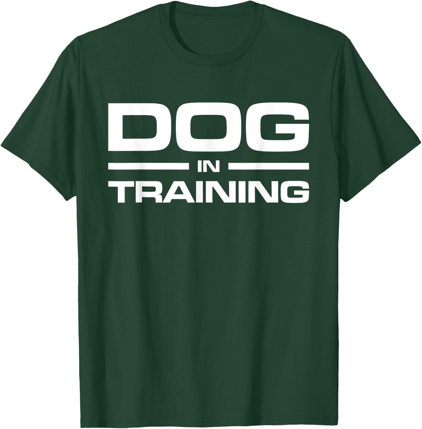 Dog in Training T-Shirt - T-Shirt | Forest