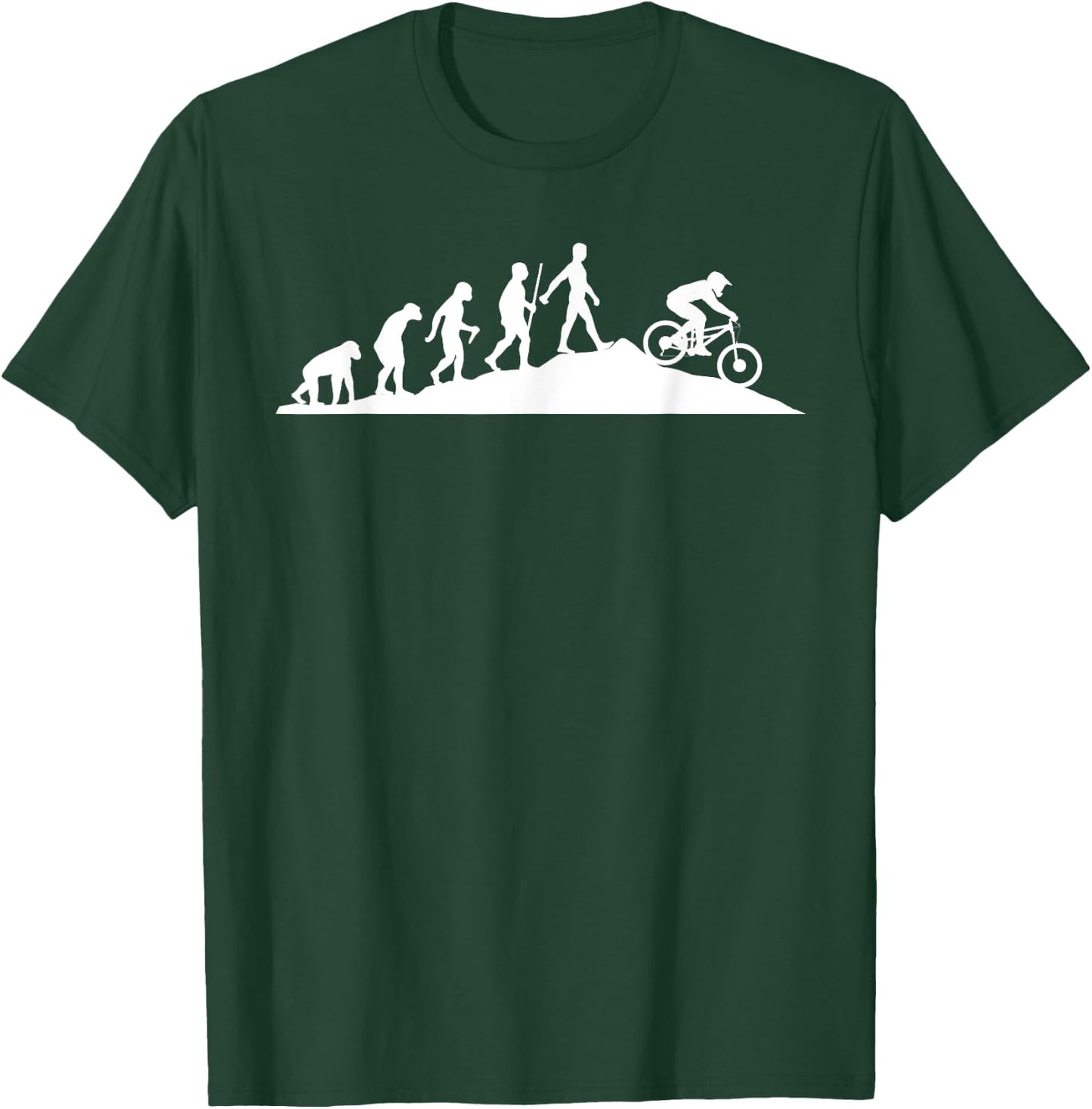 Best Downhill Bike Women MTB Mountain Biker Cycling T-Shirt - T-Shirt | Forest