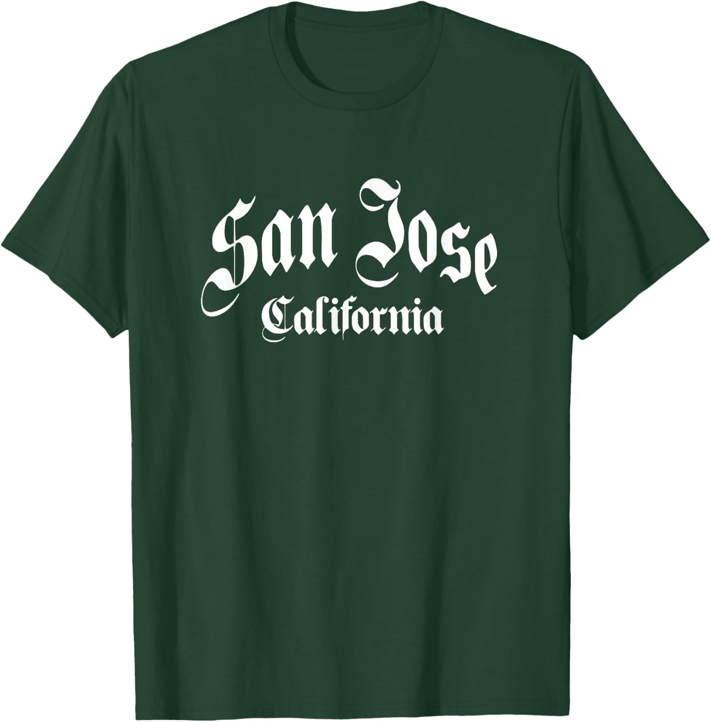 San Jose - California - Old School Design - Classic T-Shirt - T-Shirt | Forest