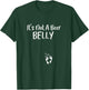 It's Not A Beer, Belly Shirt Pregnancy Announcement Reveal T-Shirt - T-Shirt | Forest